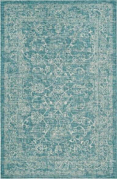 Safavieh Courtyard CYB868037221 Turquoise